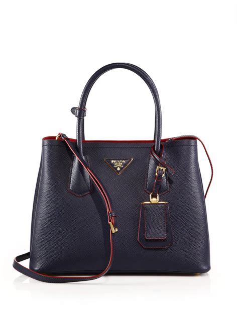 prada cuir double bag small|Prada saffiano cuir double bag.